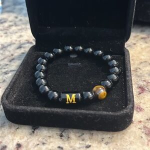 Personalized initial bracelet